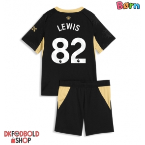 Manchester City Rico Lewis #82 Udebanesæt Børn 2026-27 Kort ærmer (+ korte bukser)